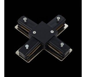 ST002.449.00 Коннектор X-образный ST-Luce Черный BASE