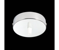 SL001.103.01 Потолочное крепление на одну лампу (круглое) ST-Luce Хром SL1