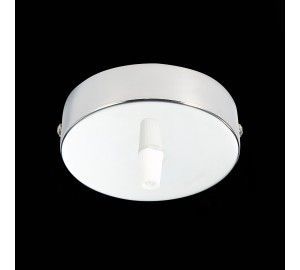SL001.103.01 Потолочное крепление на одну лампу (круглое) ST-Luce Хром SL1