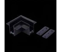 ST021.422.14 Угол-соединитель для встраиваемого  шинопровода Skyline 220 ST-Luce Черный SKYLINE 220