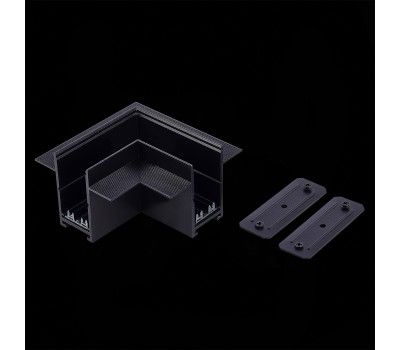 ST021.422.14 Угол-соединитель для встраиваемого  шинопровода Skyline 220 ST-Luce Черный SKYLINE 220