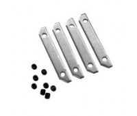 ST001.169.00 Прямой соединитель комплект (4 соединителя+8 винтов) комплект ST-Luce Серебристый SKYLINE 220