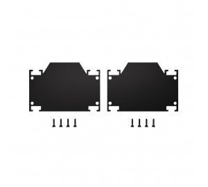 ST047.589.01 Торцевая заглушка (внешняя и внутрення 2+2шт)  ST-Luce Белый SKYLINE 48