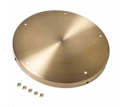 SL001.303.05 Потолочное крепление на 5 ламп (круглое) ST-Luce Бронза SL1