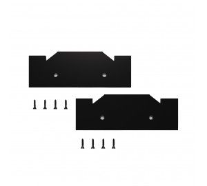 ST045.189.00 Торцевая заглушка (2 шт) ST-Luce Черный BASE