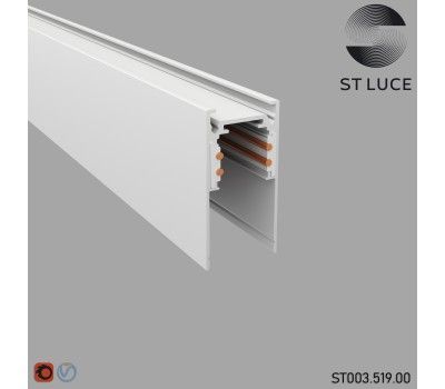 ST003.519.00 Шинопровод магнитный накладной ST-Luce Белый Длина 1 000мм SKYLINE 48