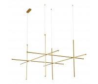 SL6207.203.150 Светильник подвесной ST-Luce Матовое золото LED 1*150W 3000K RETICO SL6207.203.150 Светильник подвесной ST-Luce Матовое золото LED 1*150W 3000K RETICO