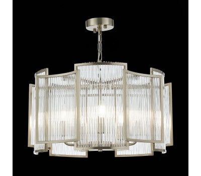 SL1234.103.05 Люстра подвесная ST-Luce Никель/Прозрачный, Никель E14 5*60W COSENZA SL1234.103.05 Люстра подвесная ST-Luce Никель/Прозрачный, Никель E14 5*60W COSENZA
