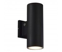 SL9530.411.01 Светильник уличный настенный ST-Luce черный LED 2*15/20/25W 2700/3000/3500/4000/500 TUBO