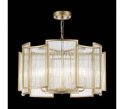 SL1234.203.05 Люстра подвесная ST-Luce Шампань/Прозрачный, Шампань E14 5*60W COSENZA SL1234.203.05 Люстра подвесная ST-Luce Шампань/Прозрачный, Шампань E14 5*60W COSENZA