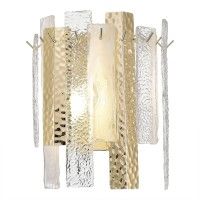 SL1636.201.02 Бра ST-Luce Золотистый/Белый, Золотистый E14 2*40W SCOLARE SL1636.201.02 Бра ST-Luce Золотистый/Белый, Золотистый E14 2*40W SCOLARE