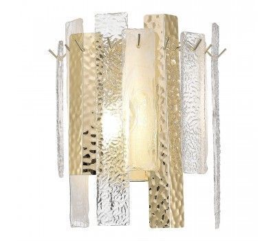 SL1636.201.02 Бра ST-Luce Золотистый/Белый, Золотистый E14 2*40W SCOLARE SL1636.201.02 Бра ST-Luce Золотистый/Белый, Золотистый E14 2*40W SCOLARE