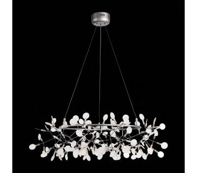 SL379.103.135 Люстра подвесная ST-Luce Серебристый/Белый LED 135*0,3W 3500K RAFINA