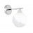 SLE102701-01 Светильник настенный Хром/Прозрачный, Матовый никель E14 1*40W GIORTE