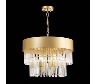 SL1225.203.06 Люстра подвесная ST-Luce Золотистый/Золотистый, Прозрачный E14 6*40W CONTATTO