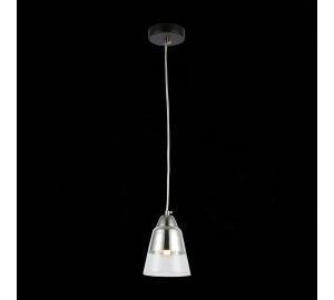 SLE102903-01 Подвес Черный, Хром/Прозрачный E27 1*40W LIRINO