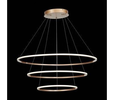 ST604.243.114 Светильник подвесной ST-Luce Золотистый/Белый LED 1*114W 4000K Подвесные светильники