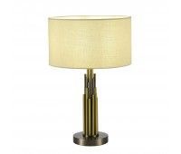 SL1638.304.01 Прикроватная лампа ST-Luce Латунь/Серый E14 1*42W GLORIA SL1638.304.01 Прикроватная лампа ST-Luce Латунь/Серый E14 1*42W GLORIA