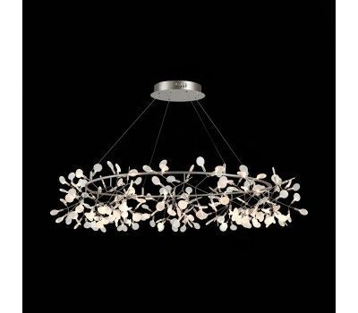 SL379.103.216 Люстра подвесная ST-Luce Серебристый/Белый LED 216*0,5W 3500K RAFINA