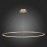 ST603.243.57 Светильник подвесной ST-Luce Золотистый/Белый LED 1*57W 4000K Подвесные светильники
