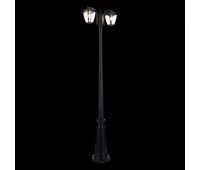 SL081.405.02 Светильник уличный наземный ST-Luce Черный/Черный, Прозрачный E27 2*40W SIVINO