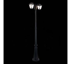 SL081.405.02 Светильник уличный наземный ST-Luce Черный/Черный, Прозрачный E27 2*40W SIVINO