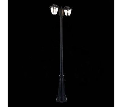 SL081.405.02 Светильник уличный наземный ST-Luce Черный/Черный, Прозрачный E27 2*40W SIVINO