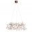 SL379.203.135 Люстра подвесная ST-Luce Медный/Белый LED 135*0,3W 3500K RAFINA