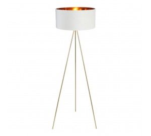 SL6242.505.01 Светильник напольный ST-Luce Золотистый/Белый E27 1*40W FUEGO