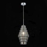 SL1001.103.01 Подвес ST-Luce Хром/Дымчатый E27 1*40W REXITE