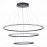 ST604.443.114 Светильник подвесной ST-Luce Черный/Белый LED 1*114W 4000K Подвесные светильники
