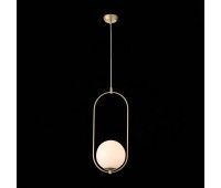 SL1118.203.01 Светильник подвесной ST-Luce Золотистый/Белый E27 1*40W PENOLO