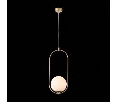 SL1118.203.01 Светильник подвесной ST-Luce Золотистый/Белый E27 1*40W PENOLO
