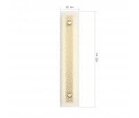 SL6245.201.01 Светильник настенный ST-Luce золотистый/Прозрачный LED 1*8W 4000K FAGY