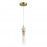 SL1244.303.01 Светильник подвесной ST-Luce латунь/прозрачный E14 1*40W MEDEA