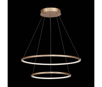 ST603.243.56 Светильник подвесной ST-Luce Золотистый/Белый LED 1*56W 4000K Подвесные светильники