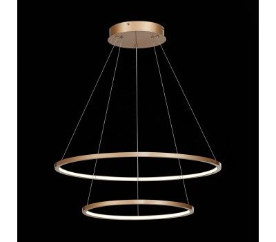 ST603.243.56 Светильник подвесной ST-Luce Золотистый/Белый LED 1*56W 4000K Подвесные светильники