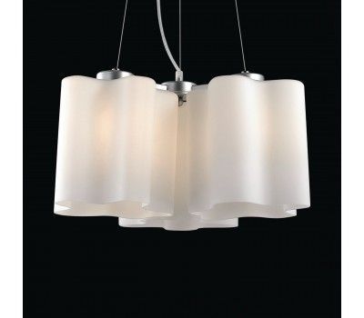SL116.503.03 Люстра подвесная ST-Luce Серебристый/Белый E27 3*60W ONDE