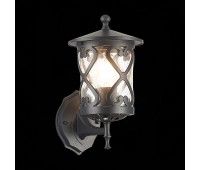 SL085.401.01 Светильник уличный настенный ST-Luce Черный/Черный, Прозрачный E27 1*60W LORNE