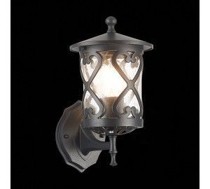 SL085.401.01 Светильник уличный настенный ST-Luce Черный/Черный, Прозрачный E27 1*60W LORNE