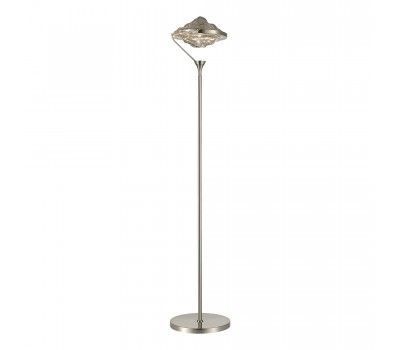 SL6115.105.01 Торшер ST-Luce Никель/Дымчато-Серый LED 1*19W 3000K AMARA