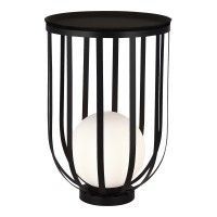 SL6129.404.01 Светильник настольный ST-Luce Черный/Белый E27 1*60W NORDIC