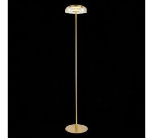 SL6002.205.01 Торшер ST-Luce Золотистый/Янтарный LED 1*7W 4000K LAZIO