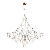 SL6601.213.114 Светильник подвесной ST-Luce Золотистый/Прозрачный LED 114*0,5W 3000K GRAVETTA SL6601.213.114 Светильник подвесной ST-Luce Золотистый/Прозрачный LED 114*0,5W 3000K GRAVETTA