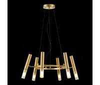 SL1236.203.06 Люстра подвесная ST-Luce Золотистый/Коньячный, Золотистый G9 LED 6*5W ECLIP