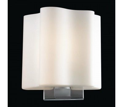 SL116.051.01 Бра ST-Luce Серебристый/Белый E14 1*40W ONDE