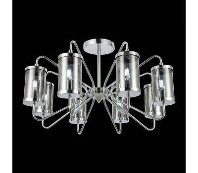 SLE102302-08 Светильник потолочный Хром/Дымчатый E14 8*40W VALIERI SLE102302-08 Светильник потолочный Хром/Дымчатый E14 8*40W VALIERI