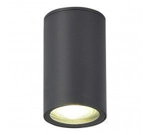 SL9010.712.01 Светильник уличный потолочный ST-Luce серый GU10 1*50W TUBO