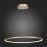 ST603.243.34 Светильник подвесной ST-Luce Золотистый/Белый LED 1*34W 4000K Подвесные светильники
