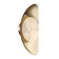 SL6229.201.01 Светильник настенный ST-Luce Золотистый/Алебастр LED 1*7W 3000K PEARL SL6229.201.01 Светильник настенный ST-Luce Золотистый/Алебастр LED 1*7W 3000K PEARL